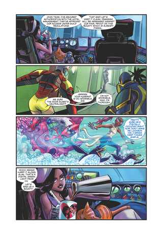 Illustration for article titled Dark Horse exclusive: Rat Queens meets Firefly in the new series Bounty